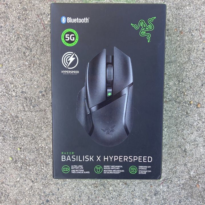 Razer Basilisk X Hyperspeed Gaming Mouse {NEW}‼️