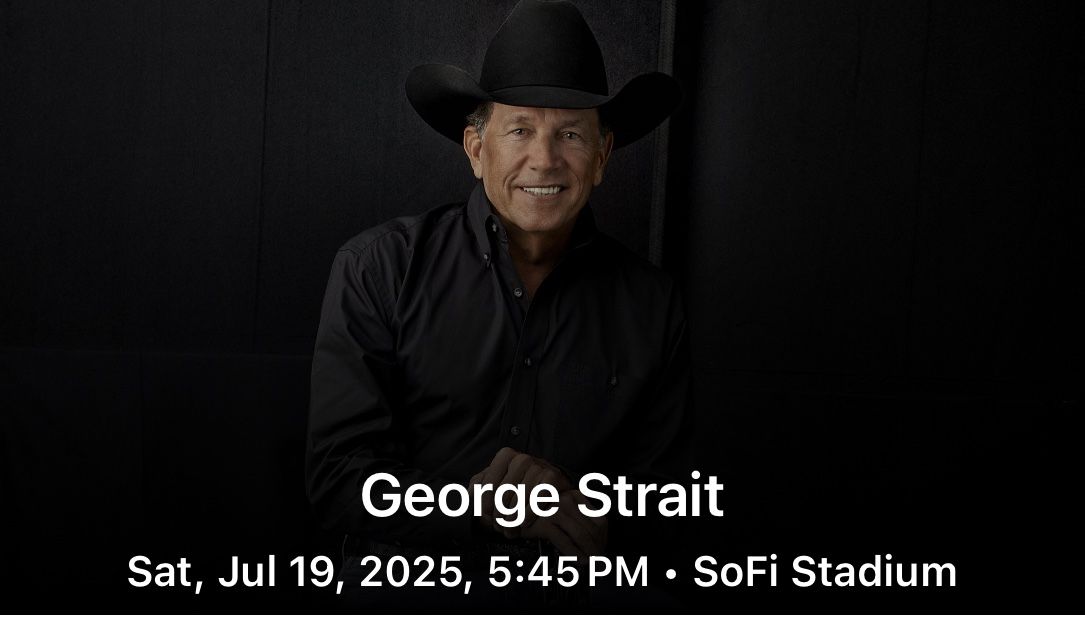 George Strait & Chris Stapleton Ticket - 7/19/25