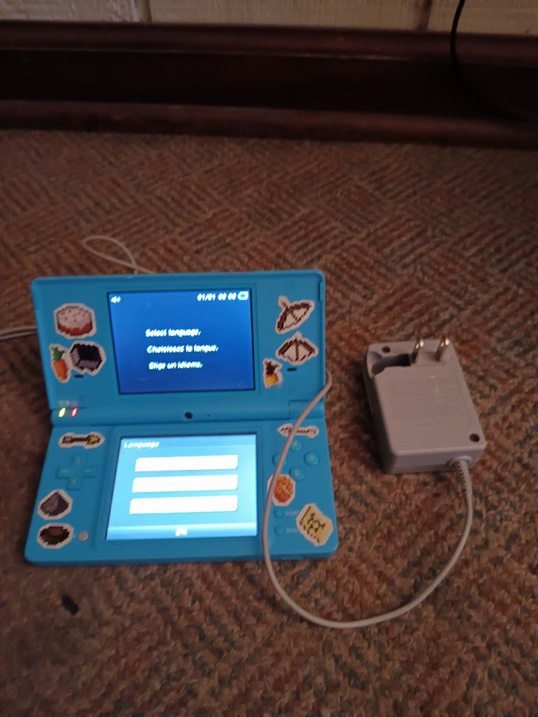 Nintendo DSi Light Blue With Charger