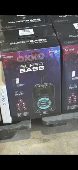 Bluetooth Speaker And Microphone 🎤 Included 