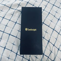 NEW Cool Knight Leather Cigar Case - Travel Humidor with Cutter