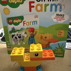 LEGO DUPLO On the Farm Duck Book