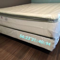Queen Hybrid Gel Very Good Quality Mattress, Easy To Order 