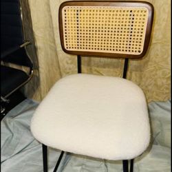 Modern Cane Back Counter Stool-“$100 for the pair” “Brand new”