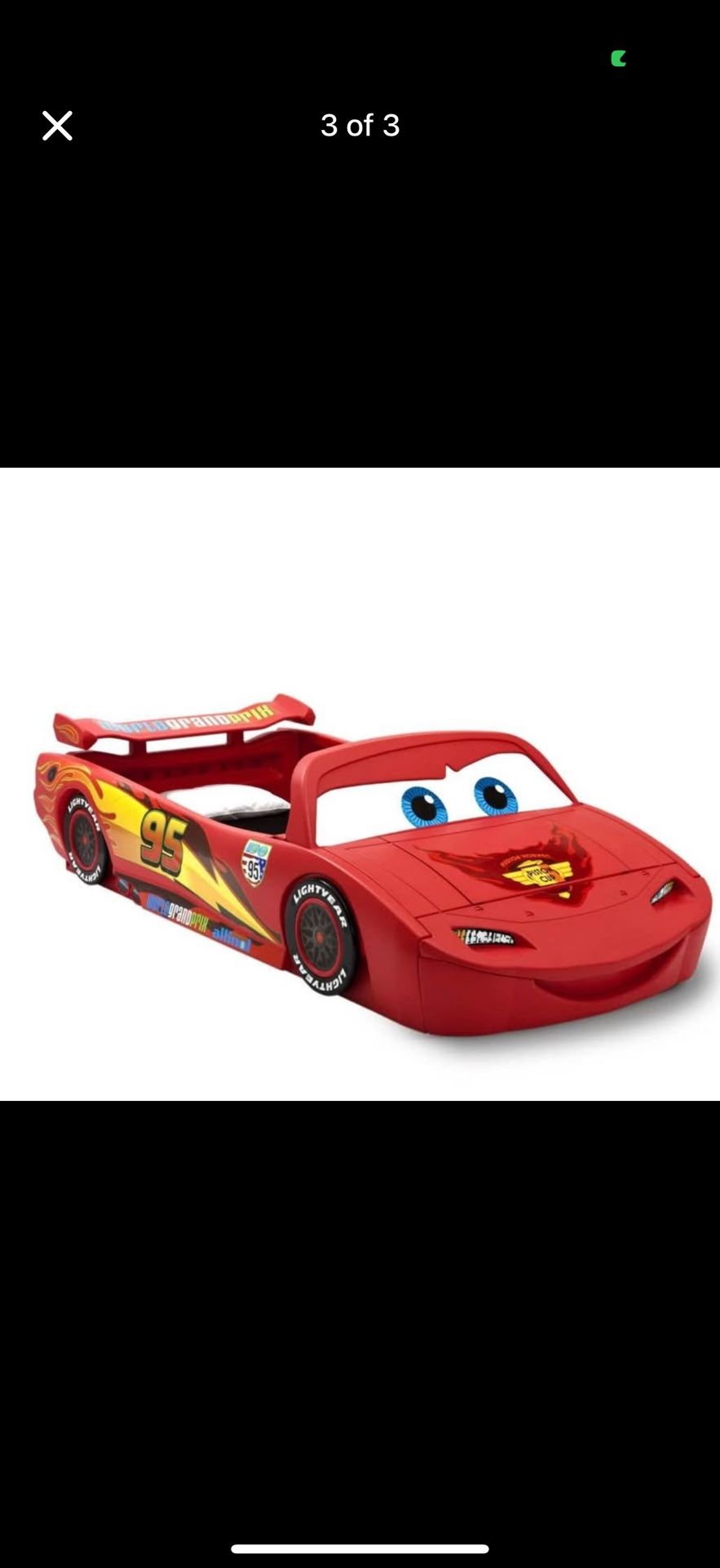 Disney/Pixar Cars Lightning Bed