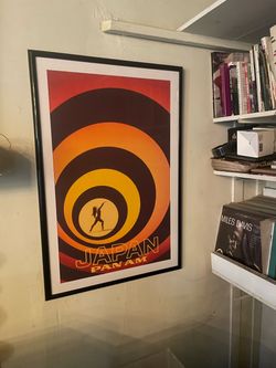 Vintage Pan Am framed poster