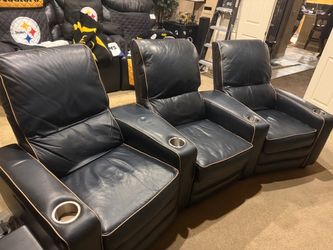 Three Row Theater chairs