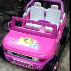 Disney princess toyota fj cruiser battery sales
