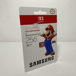 Samsung microSD Express Card 256GB for Nintendo Switch 2 (New)