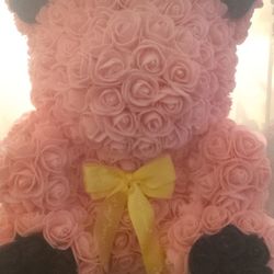 Pink Rose Bear - Just For You Bear Gift