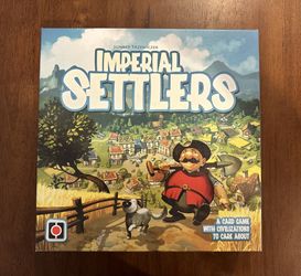 Imperial Settlers Board Game With Wooden Organizer