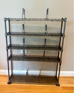 Five Tier Metal Shelves
