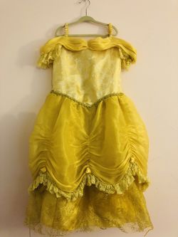 Belle Dress size 4/5 Disney original!