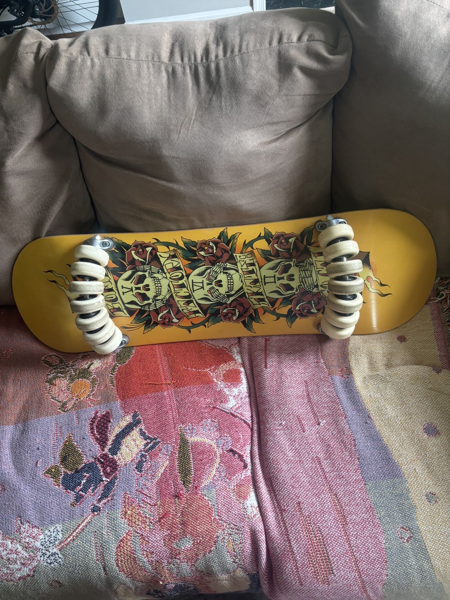 14 Wheel Skateboard