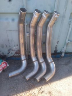 4" (inch) Mandrel Bent Exhaust Piping for Diesel Trucks / Hotrods / Turbocharged Cars, Big Rigs, Muscle Cars , Universal, Pre Brent