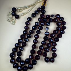 Cherry Amber Faturan Antique Tasbih