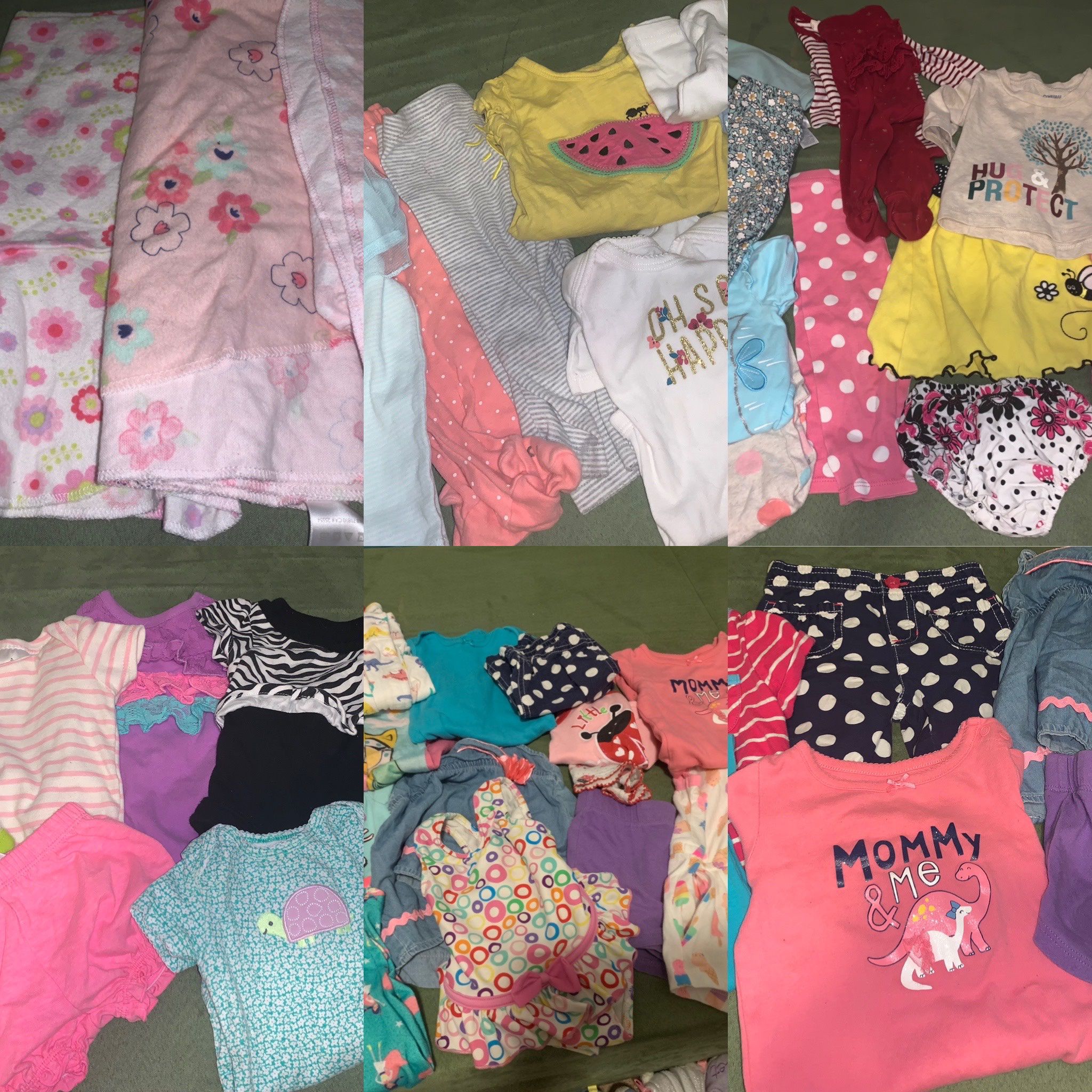 Baby Girl 0-12 Month Clothing Lot