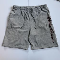 Eddie Bauer Gray Lounge casual activewear Shorts Size L