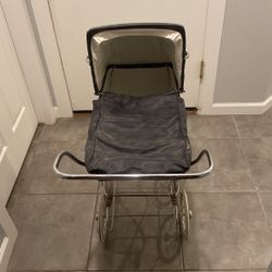 Antique Baby/doll Stroller From Belgium