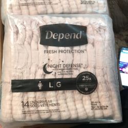DEPENDS Women LARGE