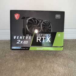 MSI Geforce RTX 3050 / 2x Corsair Vengeance 8GB Ram 