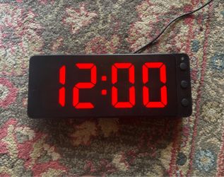 Digital Wall Clock