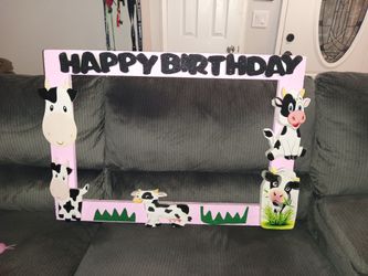 Cow Picture Frame