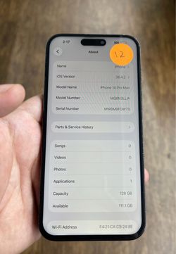 iPhone 14 Pro Max 128gb unlocked