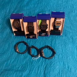 7 casio watches brand new