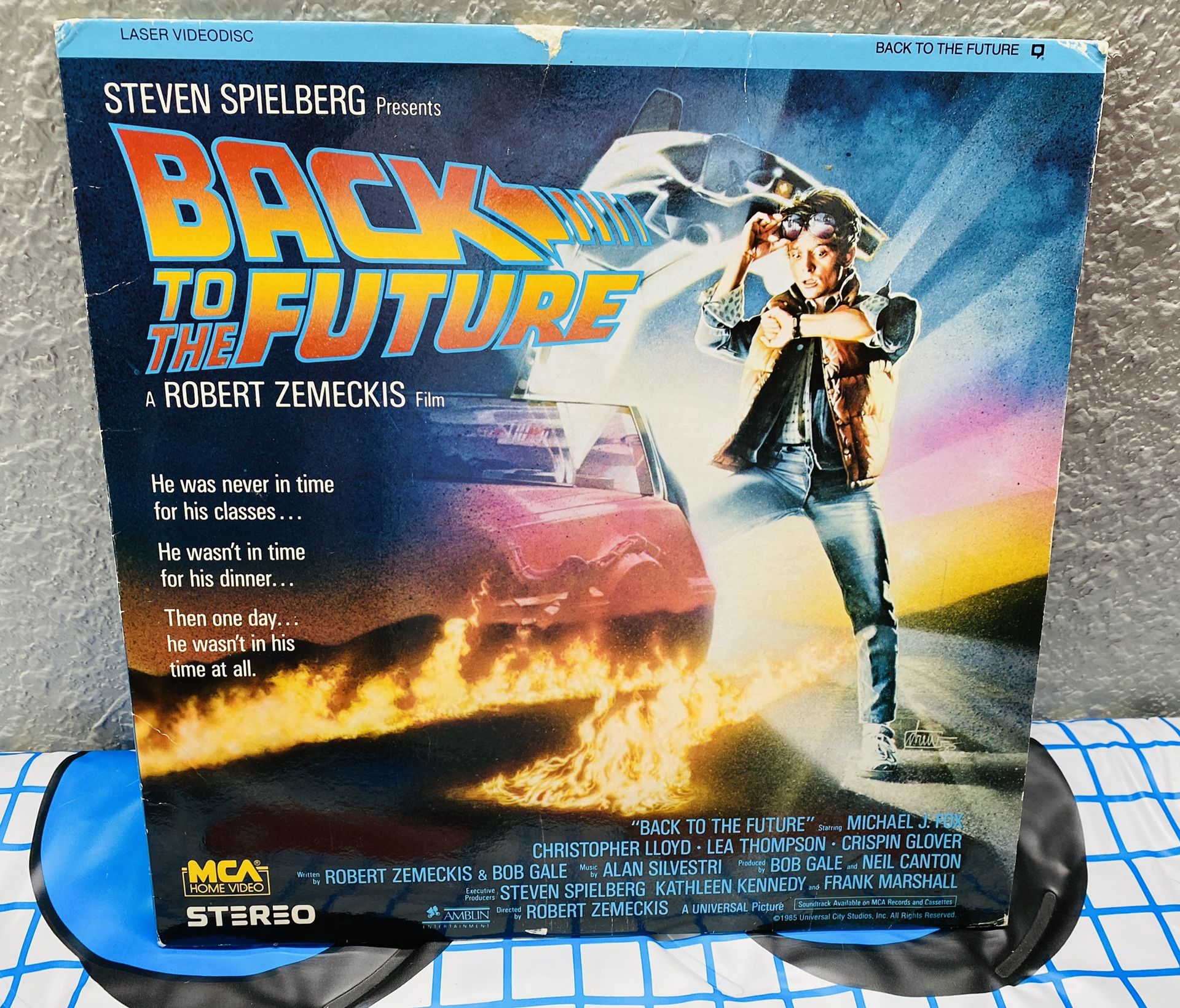 Back To The Future Parts 1,2,3 (laser Disc Movie Set)