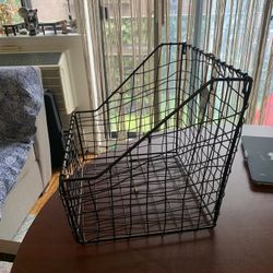 Brand New 2 Metal Wire Baskets Each $30