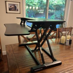 FLEXISPOT 28'' Height-Adjustable Sit-to-Stand Desk Riser