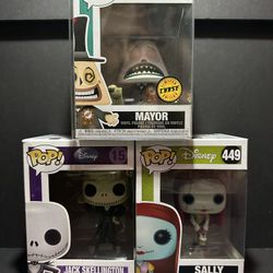 Nightmare Before Christmas Funko Pop Lot