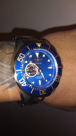 Invicta pro shop diver open heart