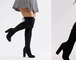 Fashion Nova Size 9 New Box Color Black
