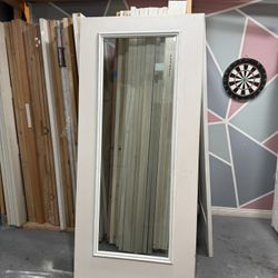 Exterior door entry door front door patio doo side door full glass low-e rated 35-3/4x 79”fiberglass   I have a Door comes with dual glass low-e rated