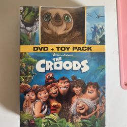 The Croods With Plush DVD New