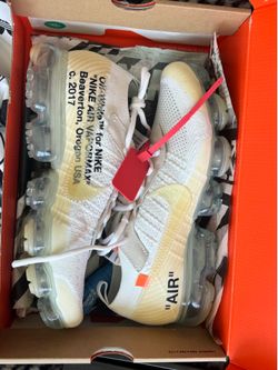 off-white vapor max size 11 dead stock