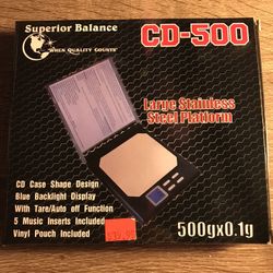 Superior Balance Digital Scale 500g X 0.1g