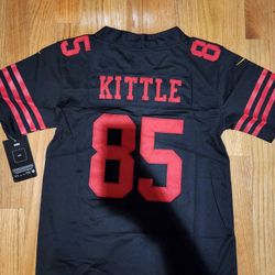 NFL San Francisco 49ers San Francisco football uniform No.85 George Kittle jersey embroidery