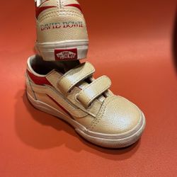 David Bowie Vans - 6.5 Toddler