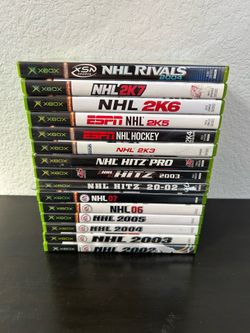 Original Xbox hockey games
