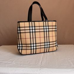 Burberry Nova Check Tote Bag 
