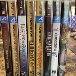 New Factory Sealed PS3 8 Game Bundle 