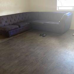 Dark Violet Sectional