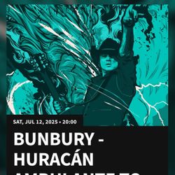Bunbury Concert This Saturday Honda Center