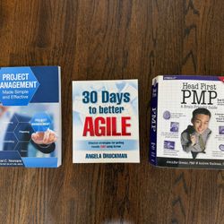 📚 pmp + agile + project management book bundle 🎯 mba / certification prep