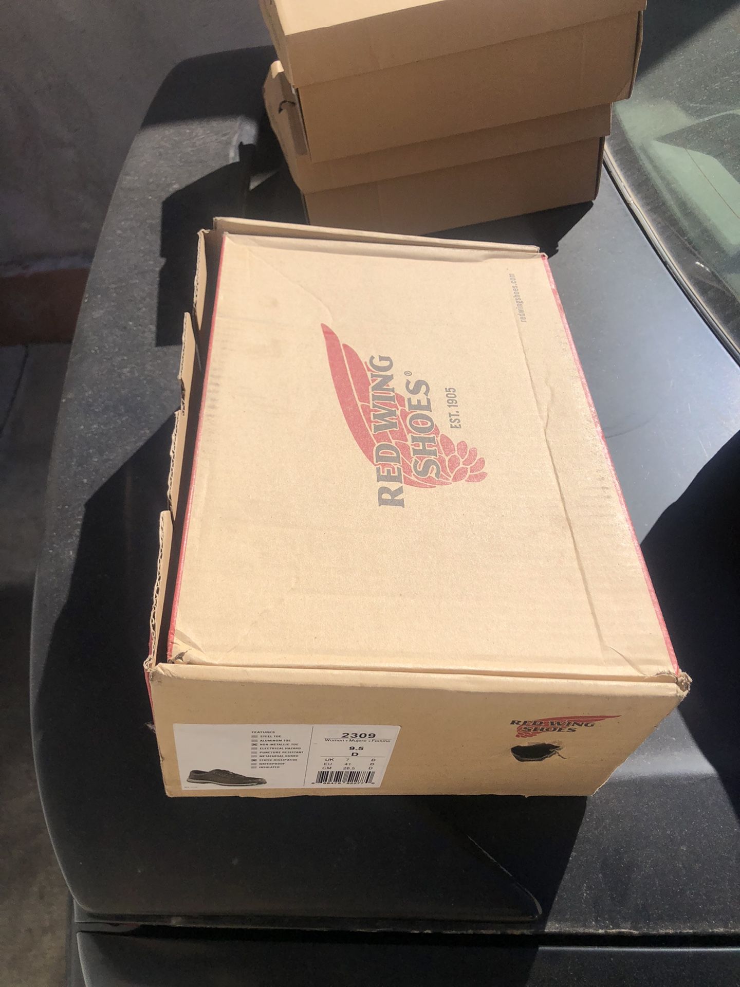 Red Wing Women Steel Toe Boots