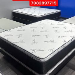 Huge sale for Mattress And Box Twin size mattress and box 150.$ full 190$ Queen 200$ king 290$. Mattress And Box and frame and headboard. King 580$ Qu