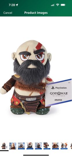 God Of War Kratos 10” Plush! - New!!